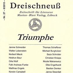 Literaturzeitschrift Dreischneuß (II): Himmelwärts (Erzählung)