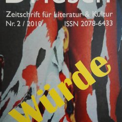 Literaturzeitschrift Driesch (II): Der Plan (Erzählung)