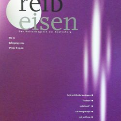 Literaturzeitschrift Reibeisen (II): Sommersatt (Erzählung)