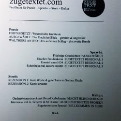 Literaturzeitschrift zugetextet.com: Idylle (Erzählung)