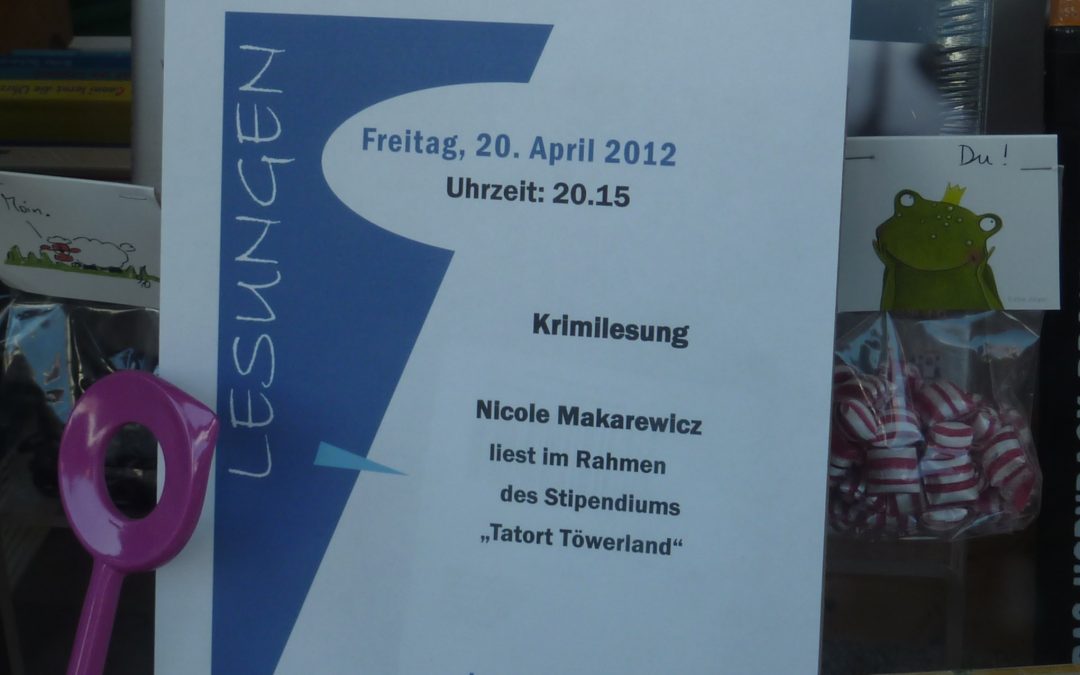 Tatort Töwerland: Krimilesung am 20.04.2012