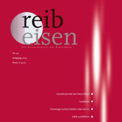 Literaturzeitschrift Reibeisen (V): Zerreißprobe (Erzählung)