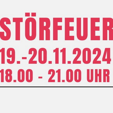 Literaturfestival störfeuer 20.11.2024